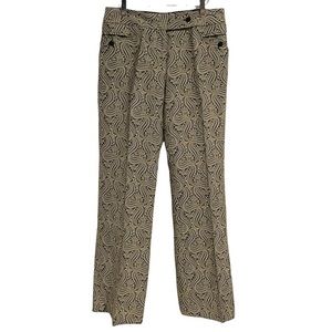 ETCETERA Trousers stunning classic Baroque embroidered pattern sz 8 pants